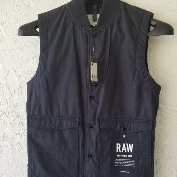 g star raw vest